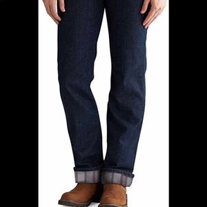 Carhartt ORIGINAL-FIT BLAINE FLANNEL-LINED JEAN 14